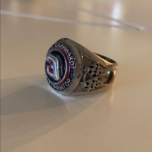 NASCAR Dale Earnhardt #3 Sterling Silver Ring